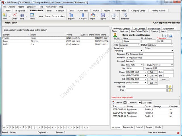 Contact Express V2012 Crack