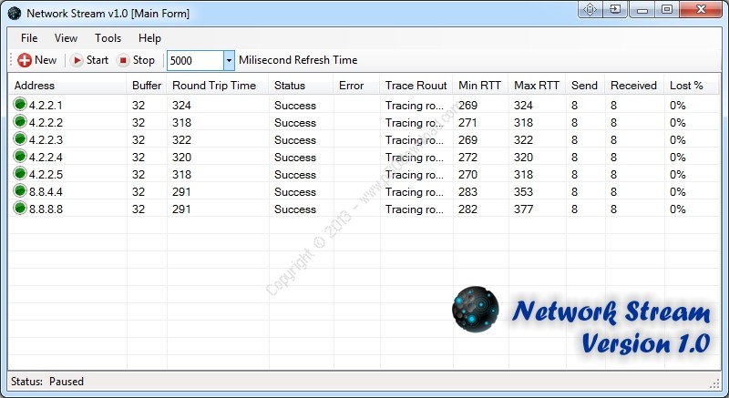 Network Stream v1.1 Keygen Serial - jyvsoft