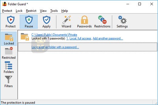 Folder Guard Professional 10.7.0.2390 Crack