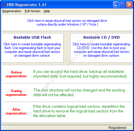HDD Regenerator 2013 v1.71 Crack