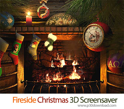 Fireside Christmas 3D Screensaver v1.0 Build 7 Crack