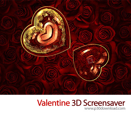 Valentine 3D Screensaver v1.0 Build 3 Crack