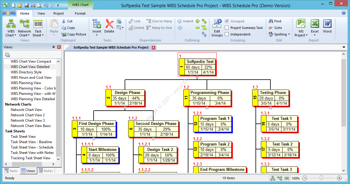 Download Critical Tools WBS Schedule Pro (WBS version) v5 ...