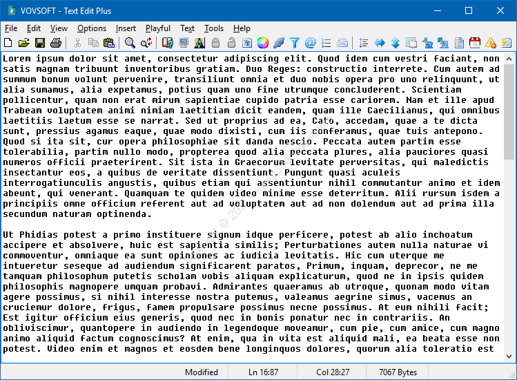 VovSoft Text Edit Plus v3.0 Crack