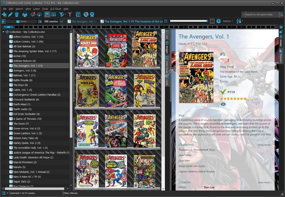 comic book collector software free