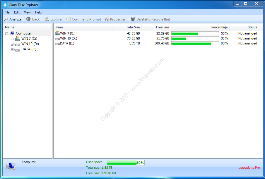 Glary Disk Cleaner 5.0.1.293 free instals