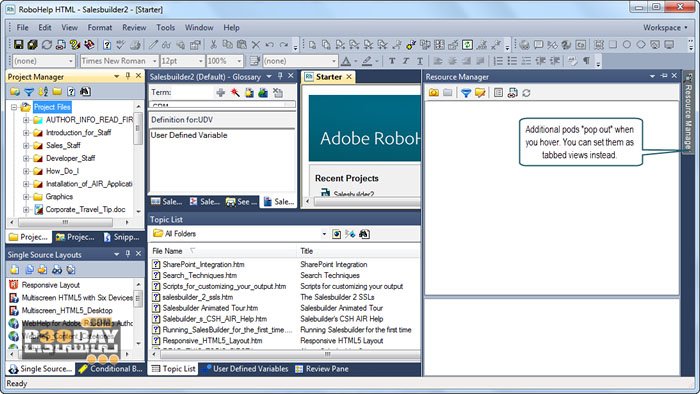 Adobe RoboHelp 2022.3.93 download the new version for ipod