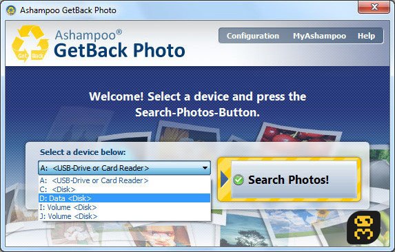 Ashampoo GetBack Photo 1.0.1 - Easily Recover Deleted Images Crack