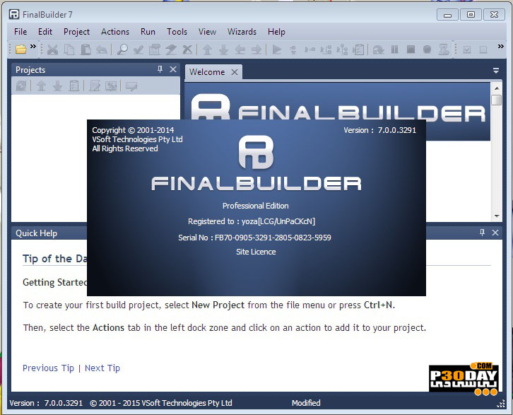 FinalBuilder Pro 7.0.0.3291 - Software Development Tools Crack