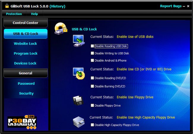 GiliSoft USB Lock 6.2.0 - USB Port Blocking Crack