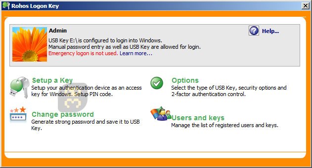 Rohos Logon Key 3.4 - Creating Security Password On Computer Crack