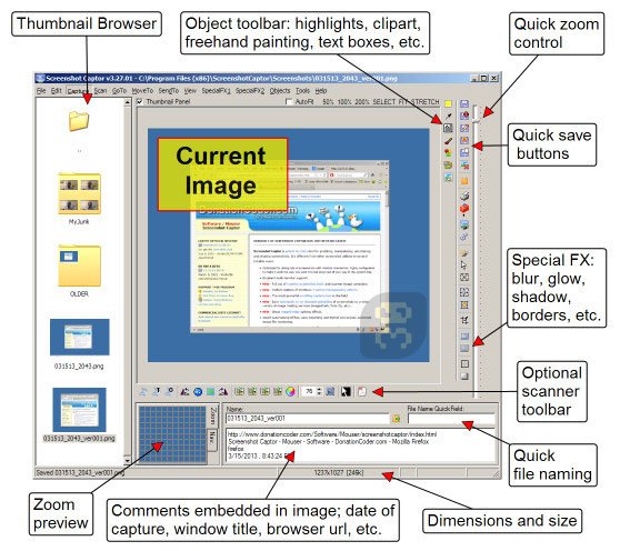 Screenshot Captor 4.15.2 - Take Screenshots From The Desktop Crack