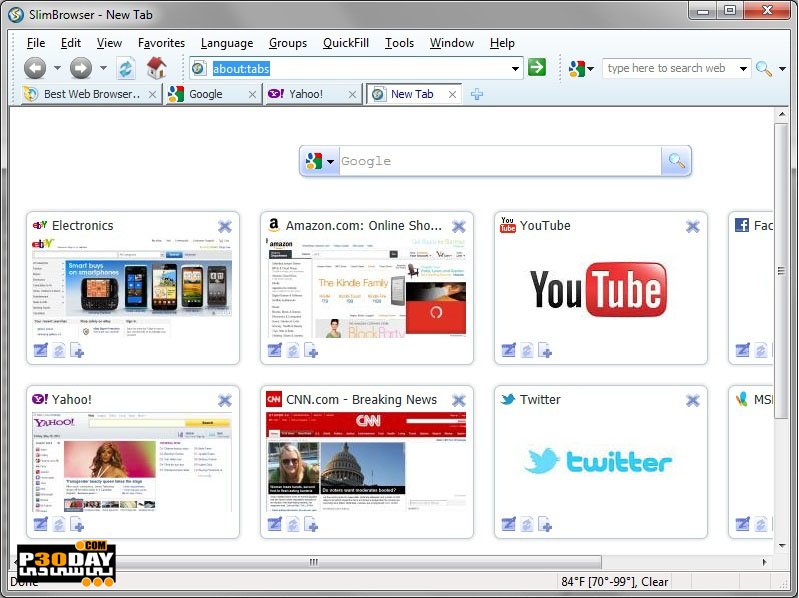 Slim Browser 7.00.119 - Fast And Powerful Browser Crack
