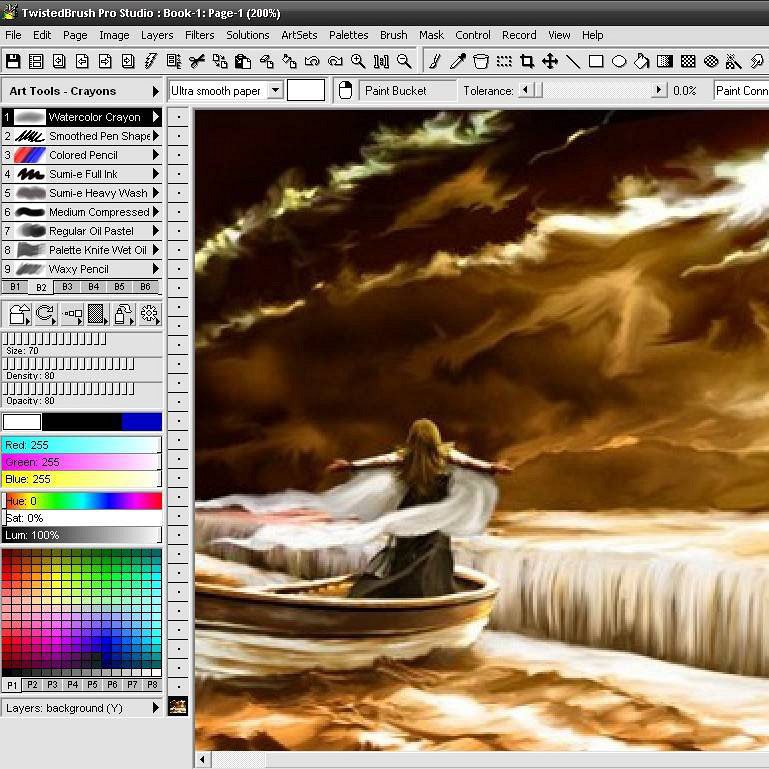 TwistedBrush Paint Studio 5.05 download the new for mac