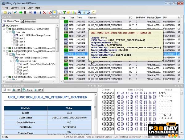 USBTrace 3.0.1.82 - Full USB Analyzer Crack