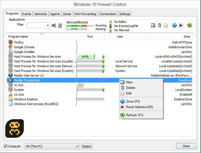 Windows 10 Firewall Control 7.3.11.3 Final Windows 10 Firewall Management Crack