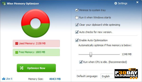 Wise Memory Optimizer 3.52.103 - Speed ​​up Ram Crack